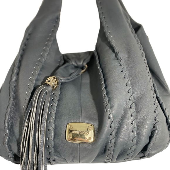 Jimmy Choo Handbags - Jimmy Choo Pebbled Leather Hobo Bag EUC
